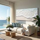 Serene Ocean Wave Coastal Wall Art X - Tailored Canvases - Flyclothing LLC