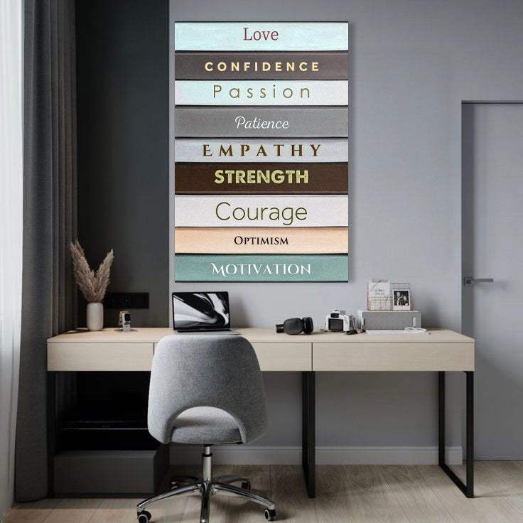 Shelf To Life Motivational Wall Sign - Tailored Canvases - Flyclothing LLC