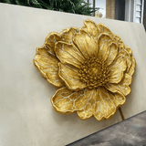 Golden Dandelion Minimalist Abstract Wall Art VI - Tailored Canvases - Flyclothing LLC
