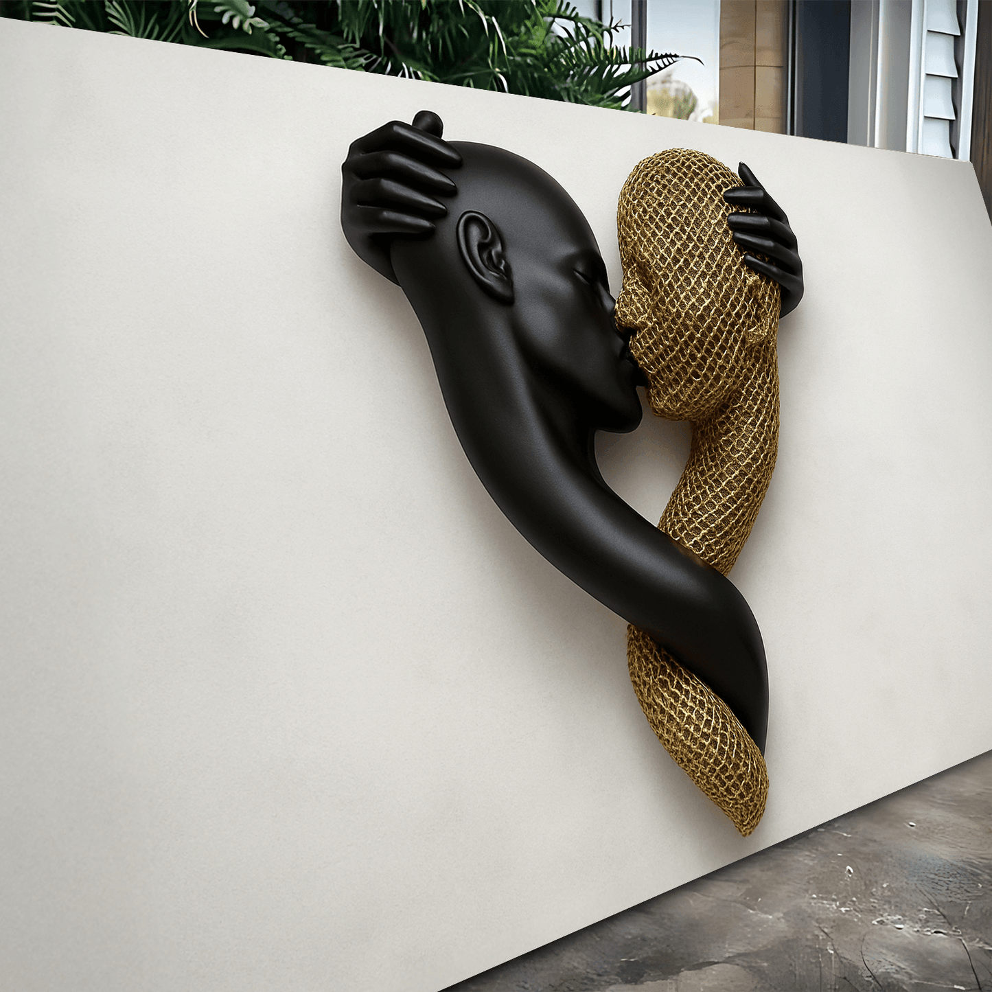 Eternal Love Figure Abstract Wall Art IV - Tailored Canvases - Flyclothing LLC