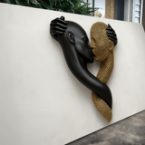 Eternal Love Figure Abstract Wall Art IV - Tailored Canvases - Flyclothing LLC