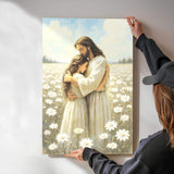 Divine Embrace of Grace Faith Wall Art - Tailored Canvases - Flyclothing LLC