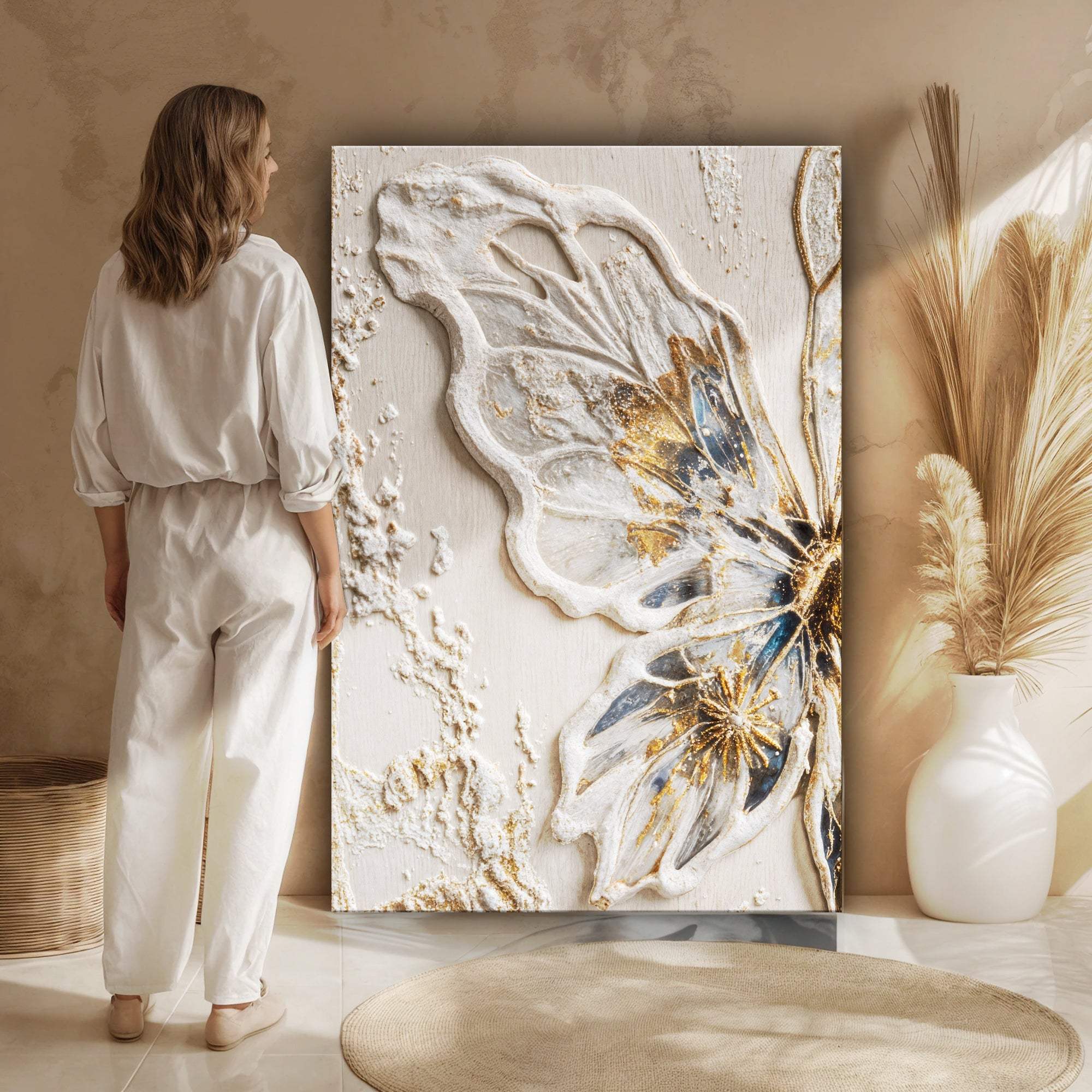 Half Butterfly Wall Art - Tailored Canvases - Flyclothing LLC