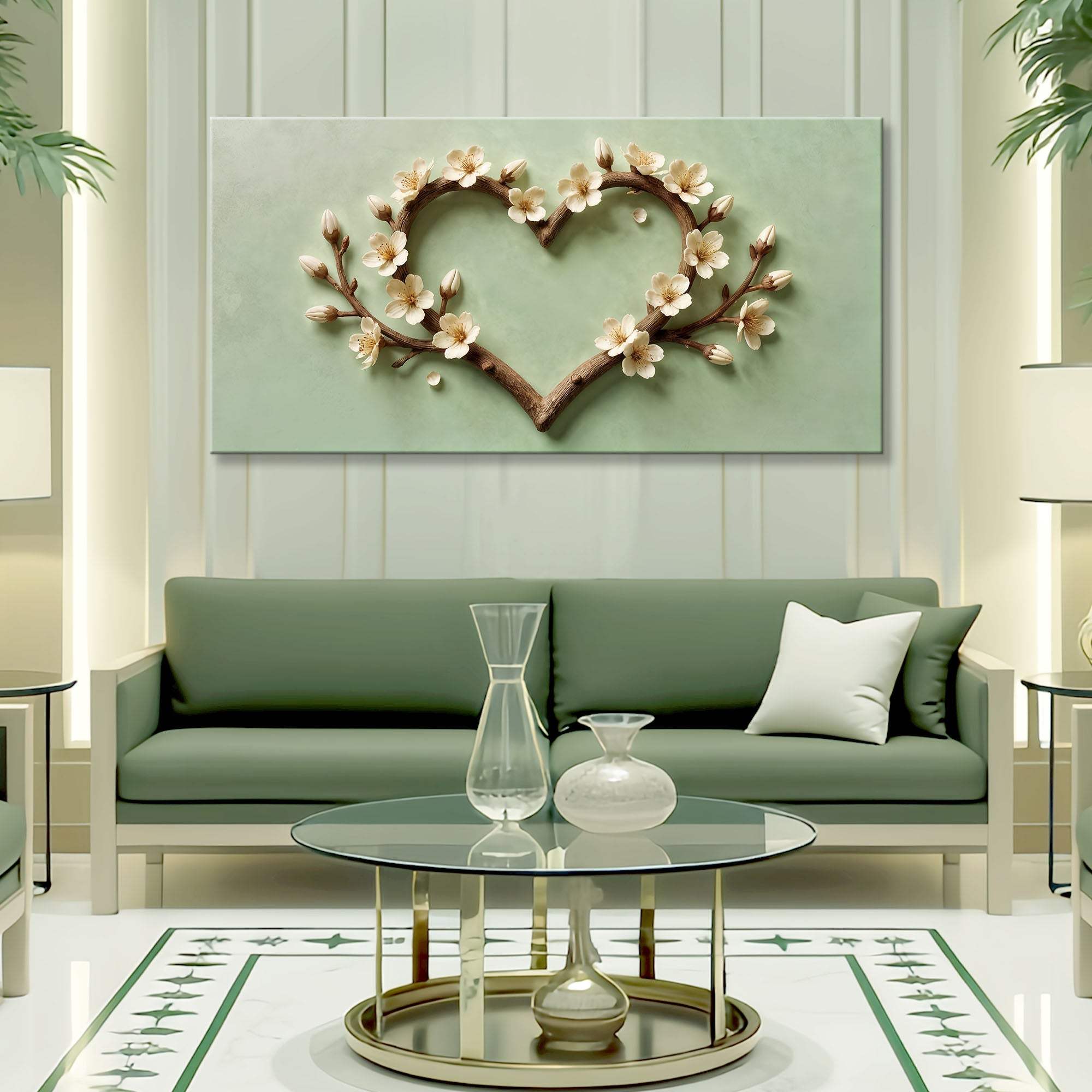 Harmony in Bloom Wall Art - Tailored Canvases - Flyclothing LLC