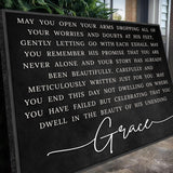Unending Grace Faith Sign - Tailored Canvases - Flyclothing LLC