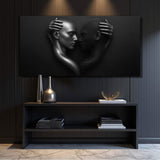 Eternal Love Figure Abstract Wall Art III - Tailored Canvases - Flyclothing LLC