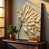 Flower Splatter Wall Art - Tailored Canvases - Flyclothing LLC