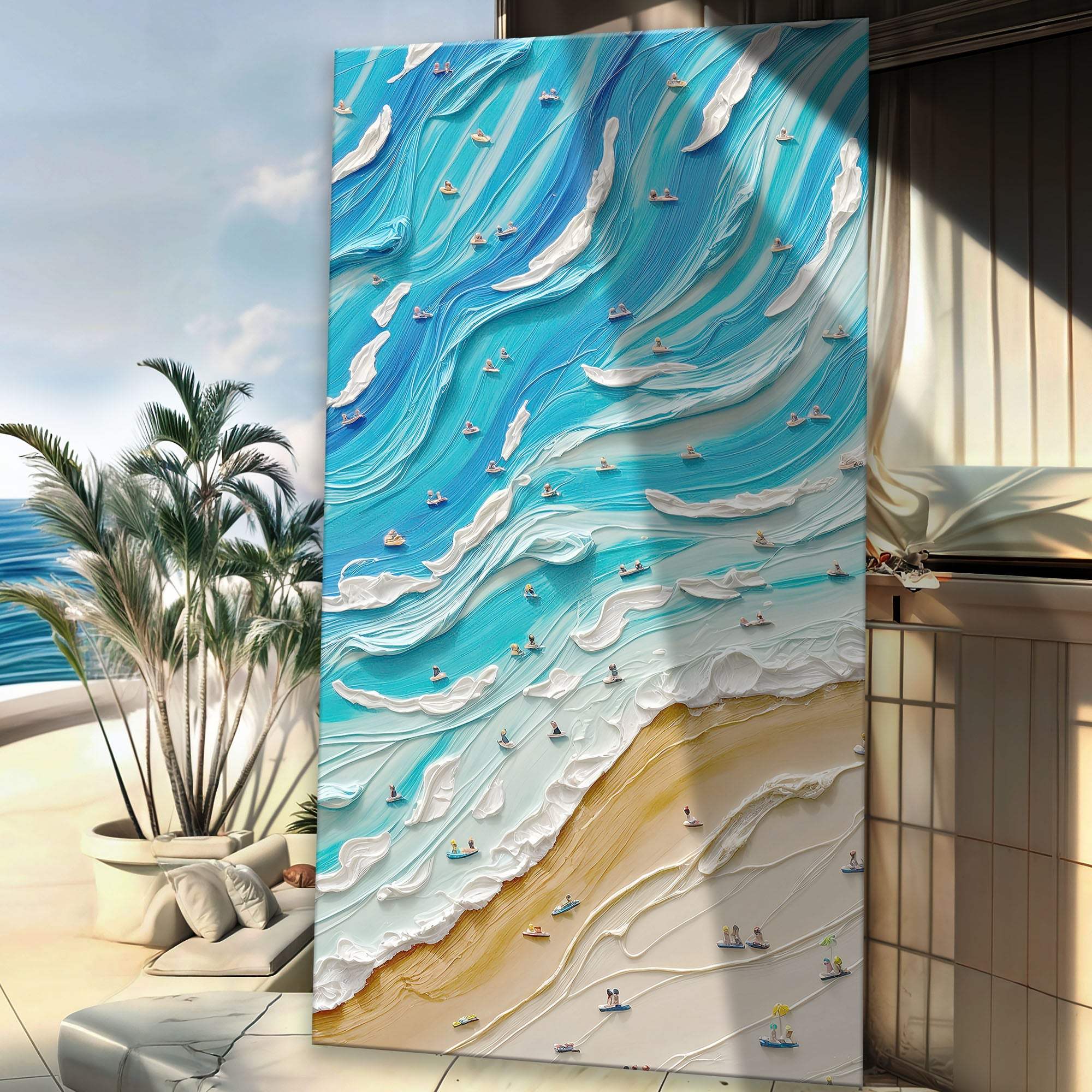 Beach Days Wall Art IV - Tailored Canvases - Flyclothing LLC