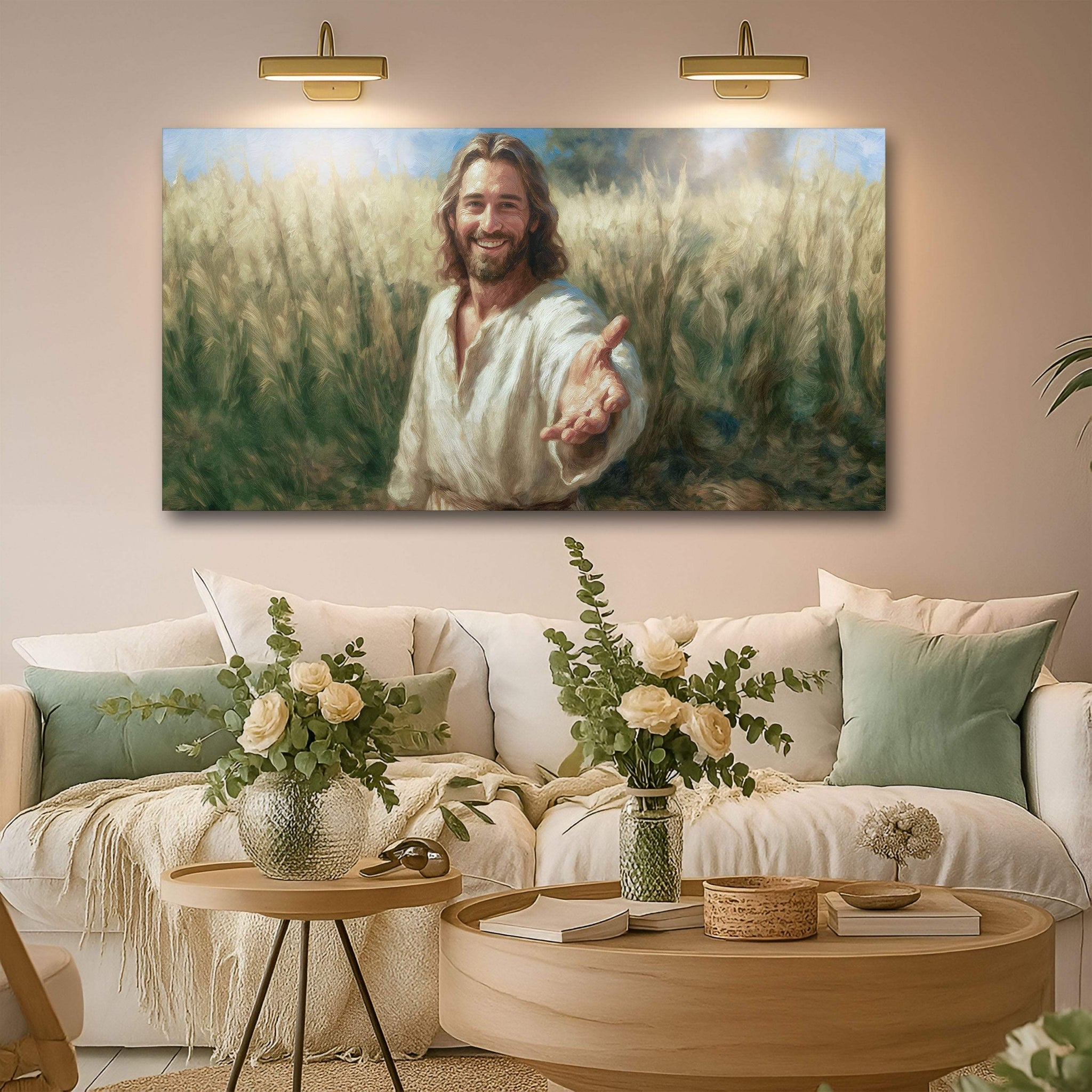 Savior's Invitation Faith Wall Art III - Tailored Canvases - Flyclothing LLC
