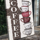 Our COFFEE Faith Sign IV - Tailored Canvases - Flyclothing LLC