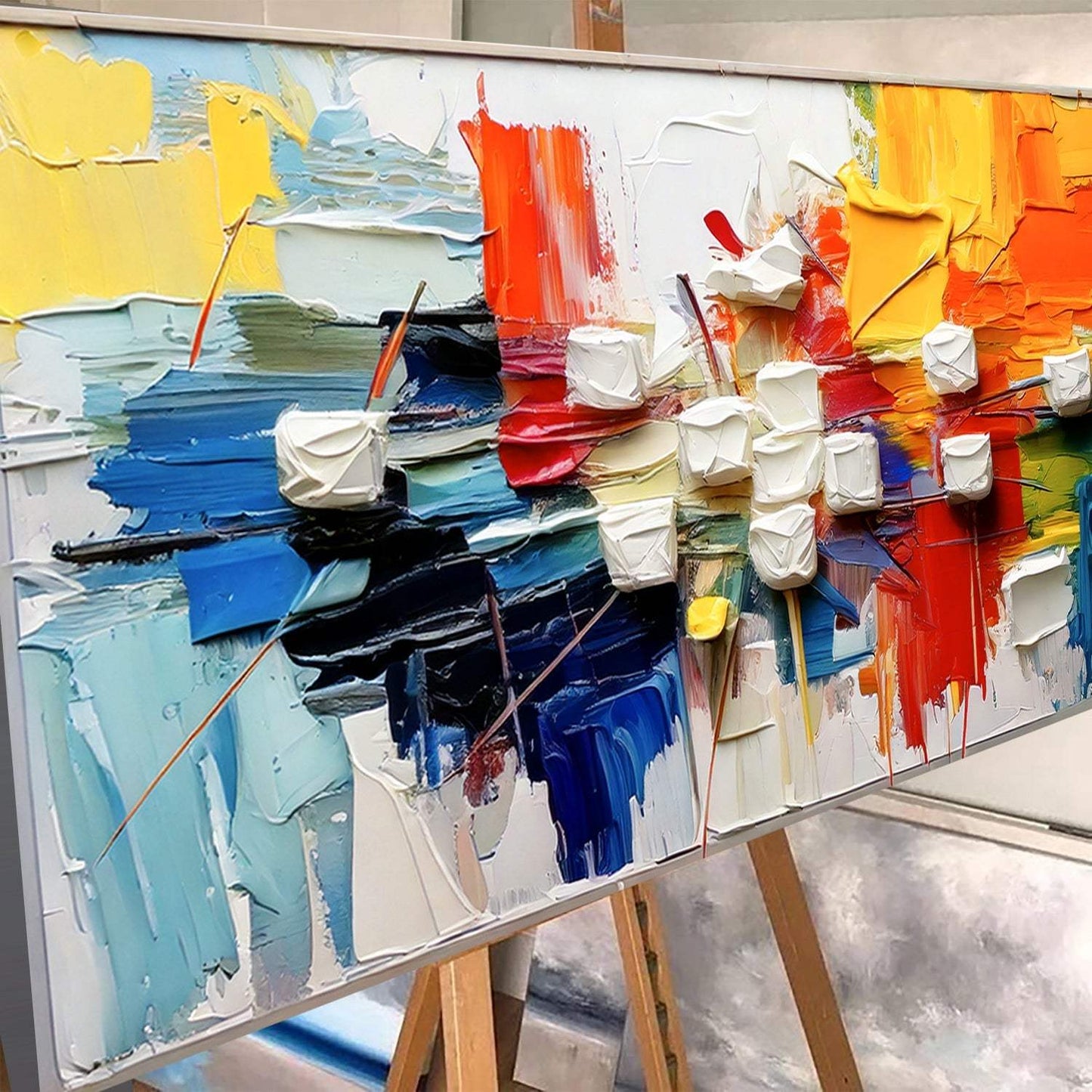 Urban Abstract Wall Art - Tailored Canvases - Flyclothing LLC