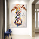 Psalm 139:13 - For You Knit Me In My Mother's Womb Faith Sign - Tailored Canvases - Flyclothing LLC