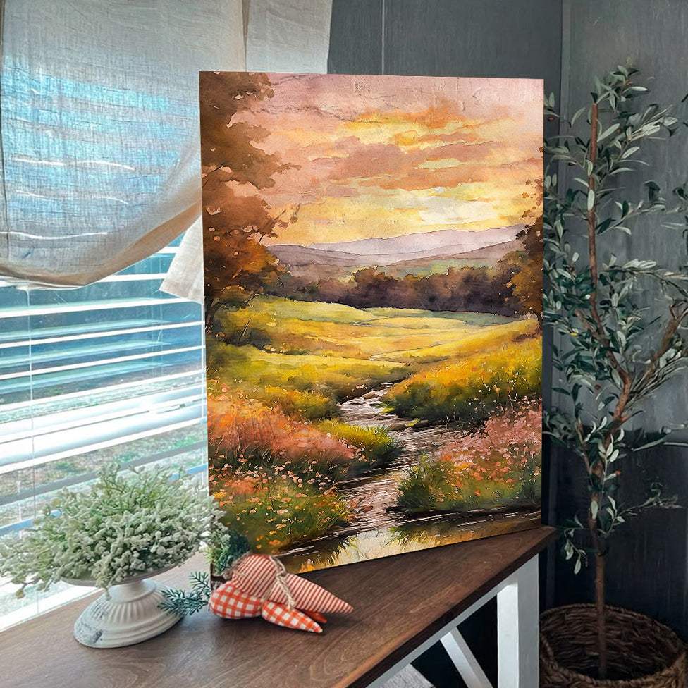 Misty River Wall Art - Tailored Canvases - Flyclothing LLC