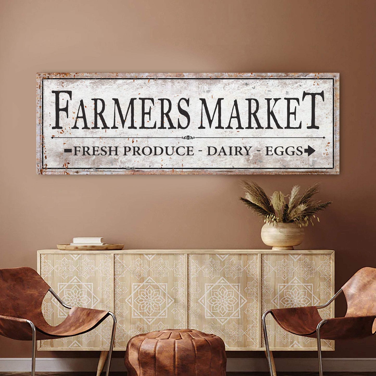 Farmers Market Sign III - Tailored Canvases - Flyclothing LLC