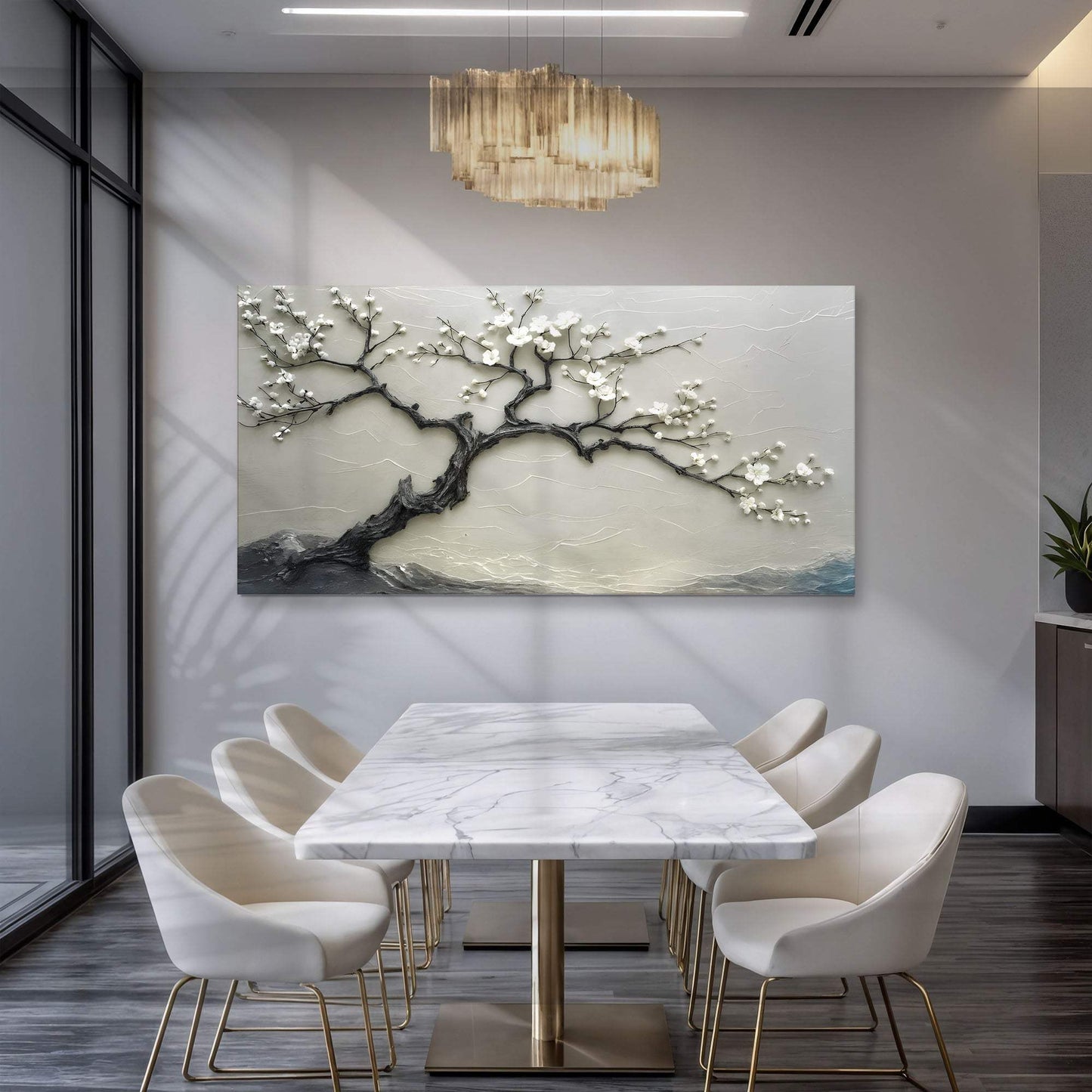 Silent Blossom Wall Art - Tailored Canvases - Flyclothing LLC
