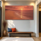 Beach Shoreline Coastal Wall Art VII - Tailored Canvases - Flyclothing LLC