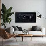 Be Completely Humble And Gentle - Ephesians 4:2 Faith Sign III - Tailored Canvases - Flyclothing LLC