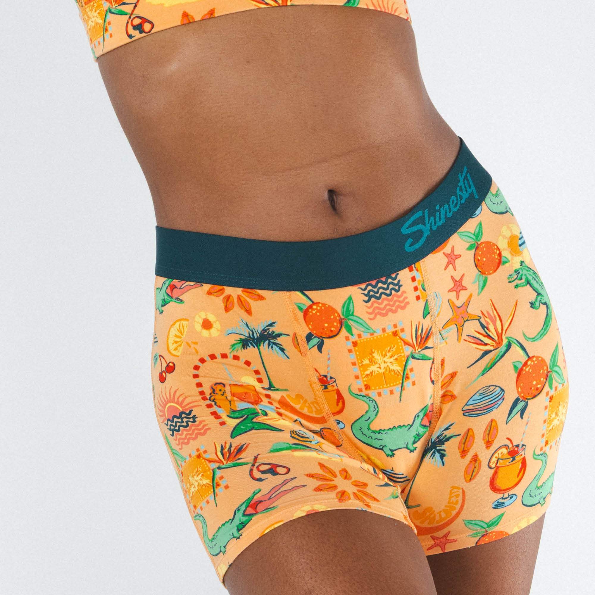 The Sunshine State | Creamsicle Summer Women’s Boxers - Shinesty - Flyclothing LLC