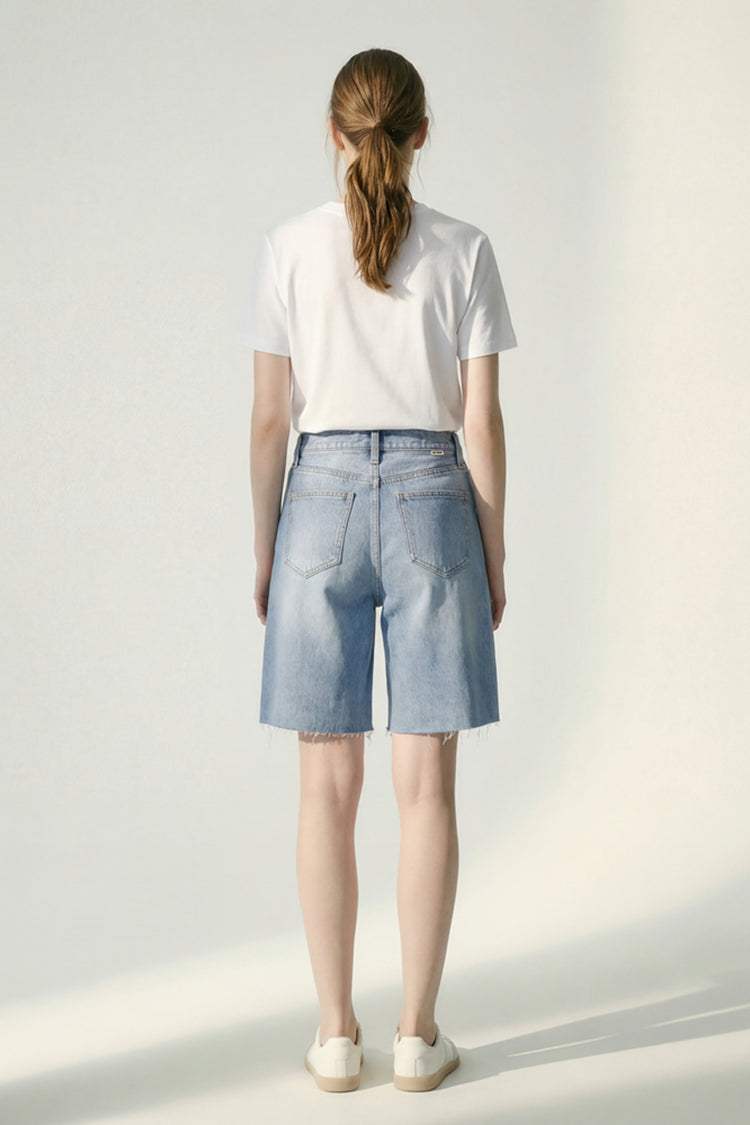 Coastal Breeze 90's Bermuda Shorts HJ807 - Hey Joanie - Flyclothing LLC