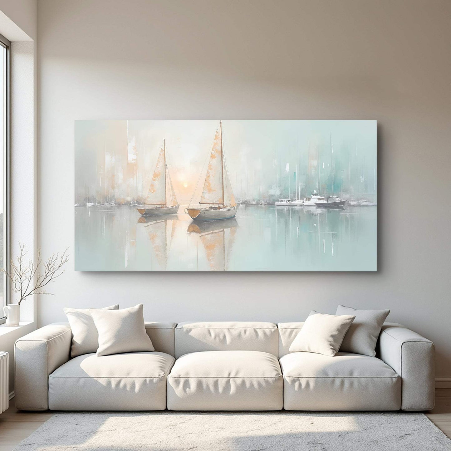 Abstract Pier and Dock Wall Art - Tailored Canvases - Flyclothing LLC
