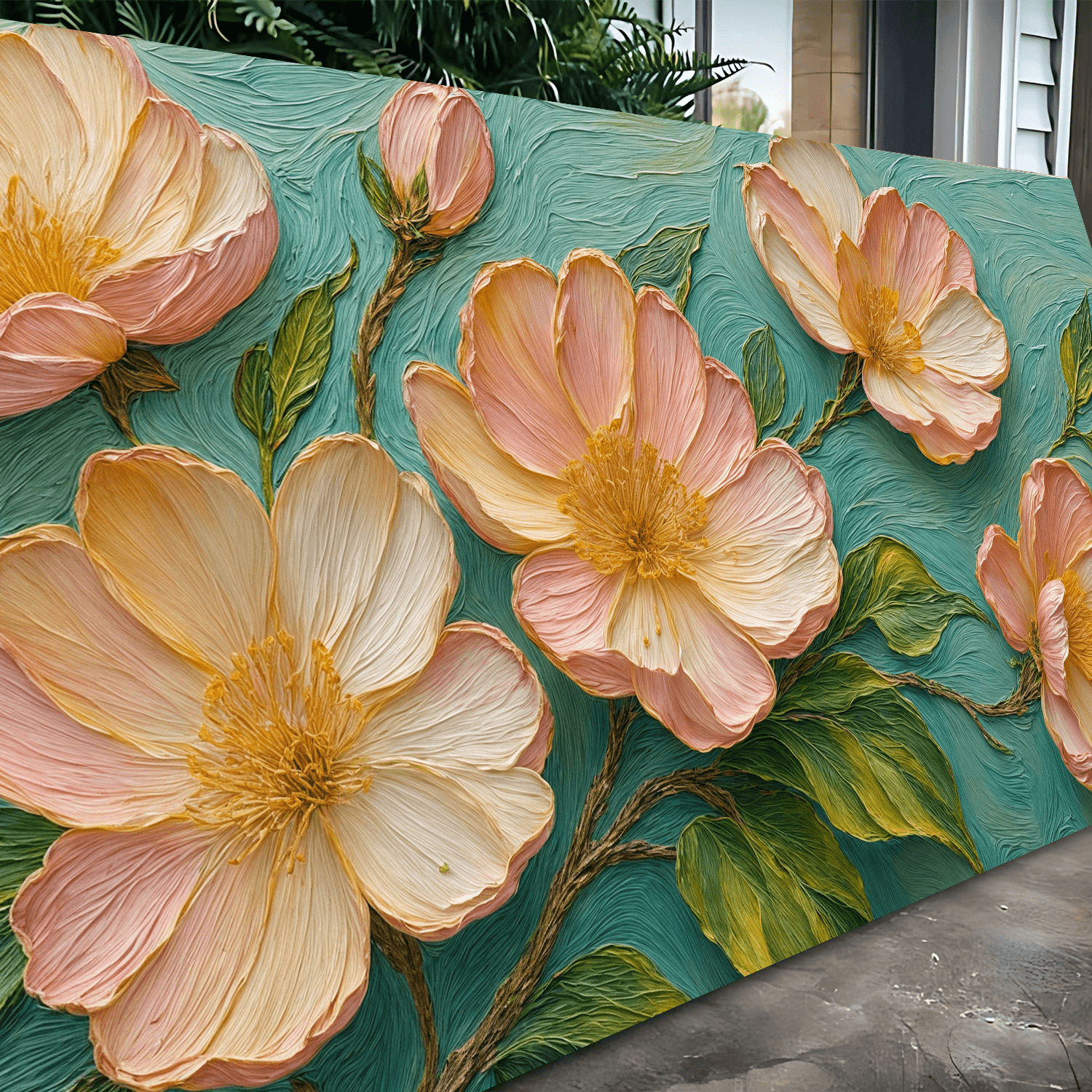 Blossoms Serenade Wall Art - Tailored Canvases - Flyclothing LLC