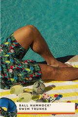 The 5 O'Clock Somewhere | Margaritaville® Ball Hammock® Pouch 8" Swim Trunks - Shinesty - Flyclothing LLC