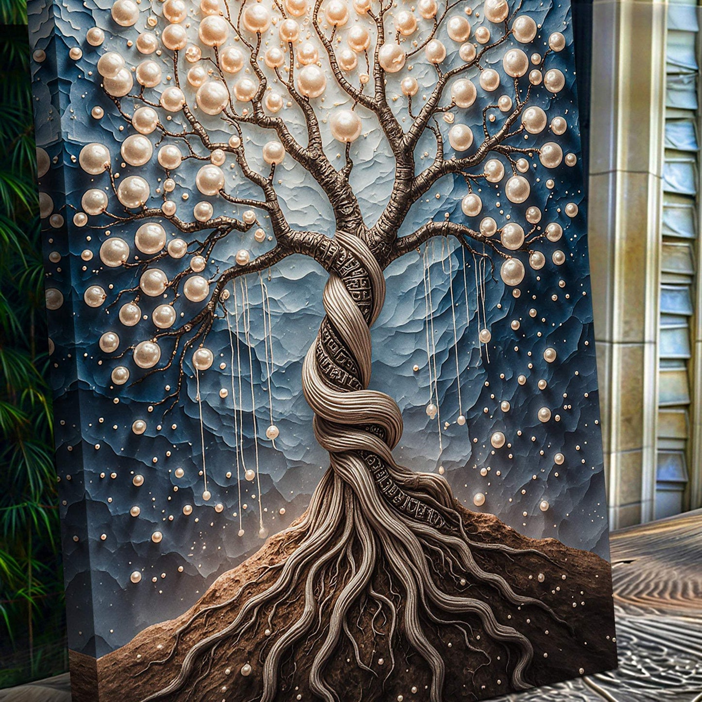 The Pearl Tree Wall Art - Tailored Canvases - Flyclothing LLC