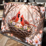 3D Cardinals Wall Art - Tailored Canvases - Flyclothing LLC