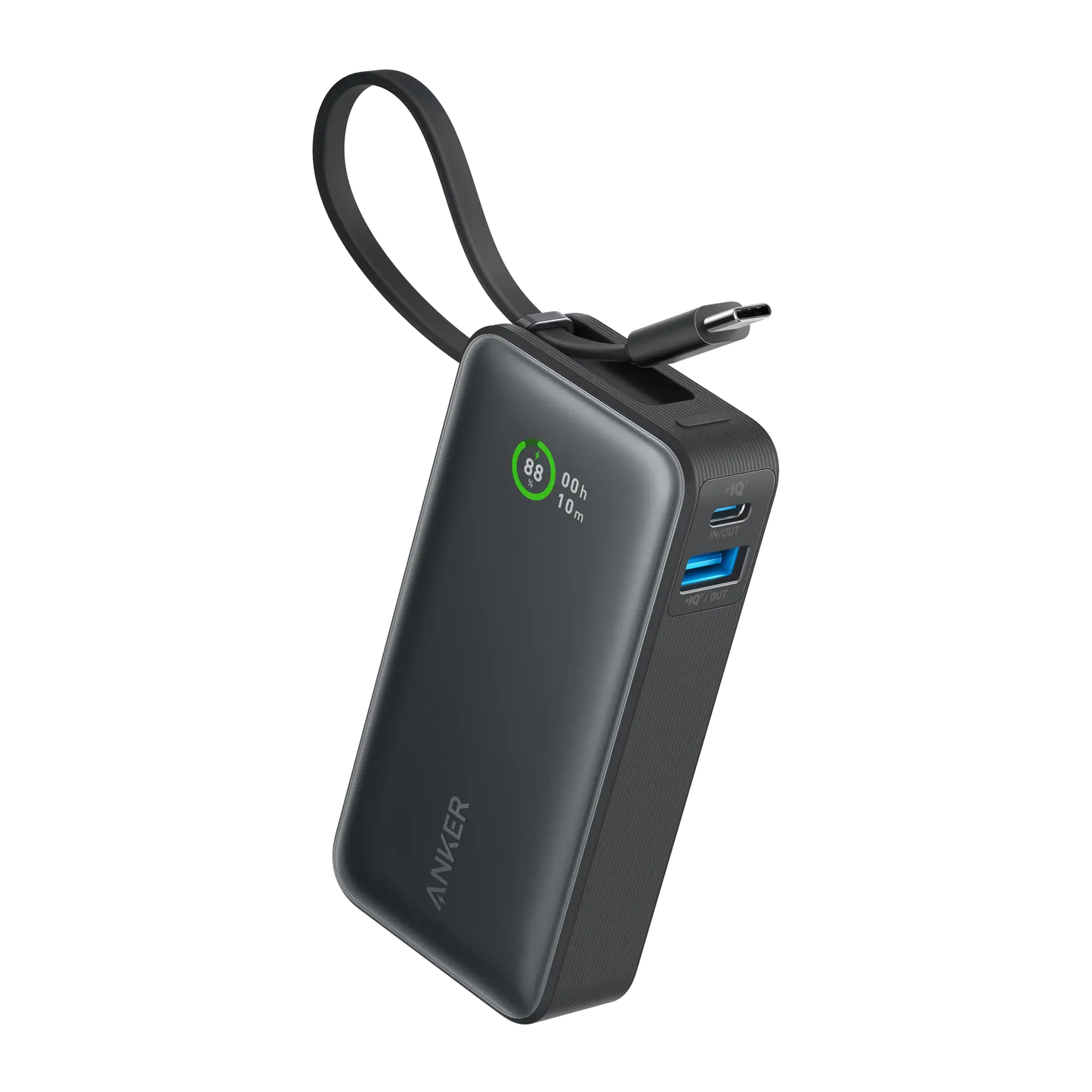 Anker Nano Power Bank (30W, Built-In USB-C Cable) - Anker - Flyclothing LLC