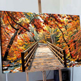 Crossing Autumn Wall Art - Tailored Canvases - Flyclothing LLC