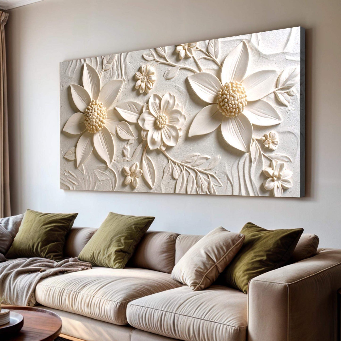 Floral Abstract Wall Art II - Tailored Canvases - Flyclothing LLC