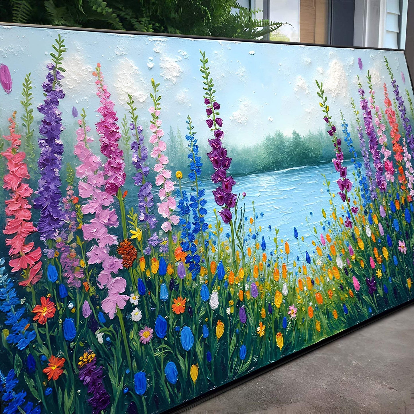 Alphine Meadow Wall Art - Tailored Canvases - Flyclothing LLC