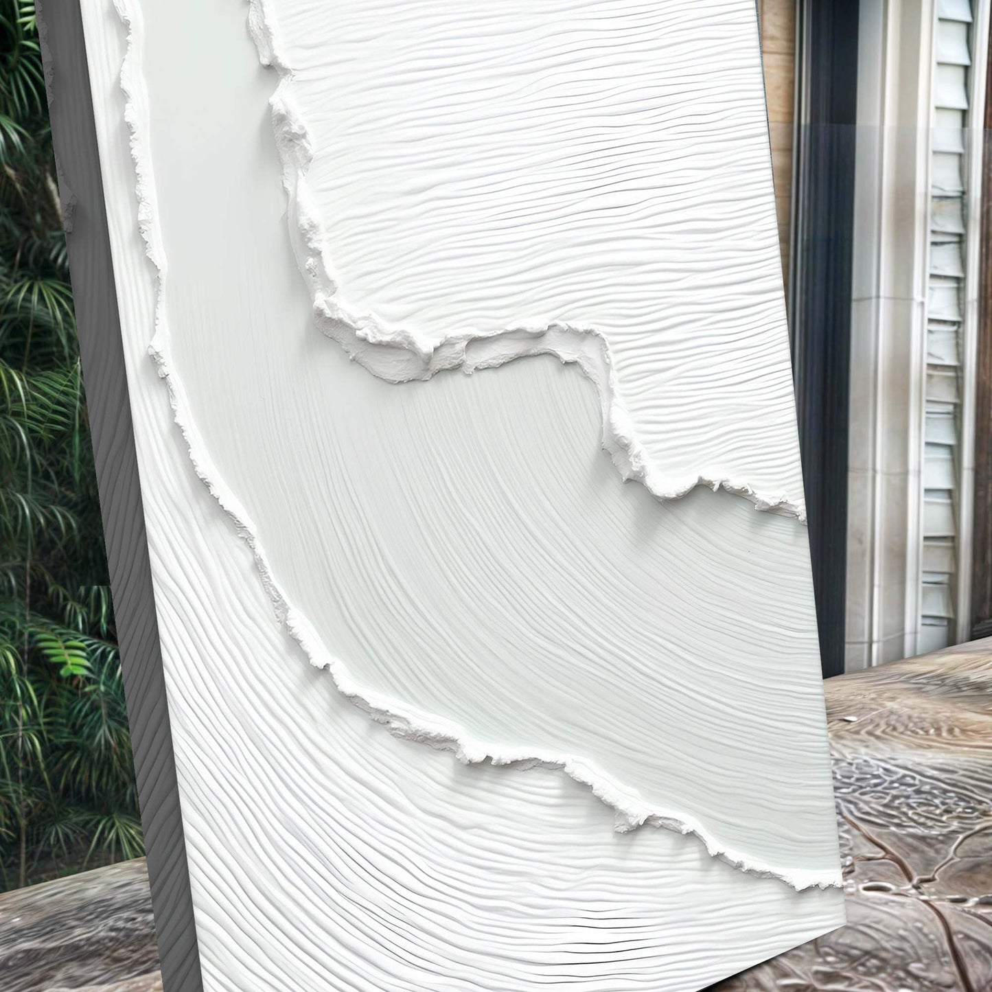 Abstract Minimalist Wave Wall Art - Tailored Canvases - Flyclothing LLC
