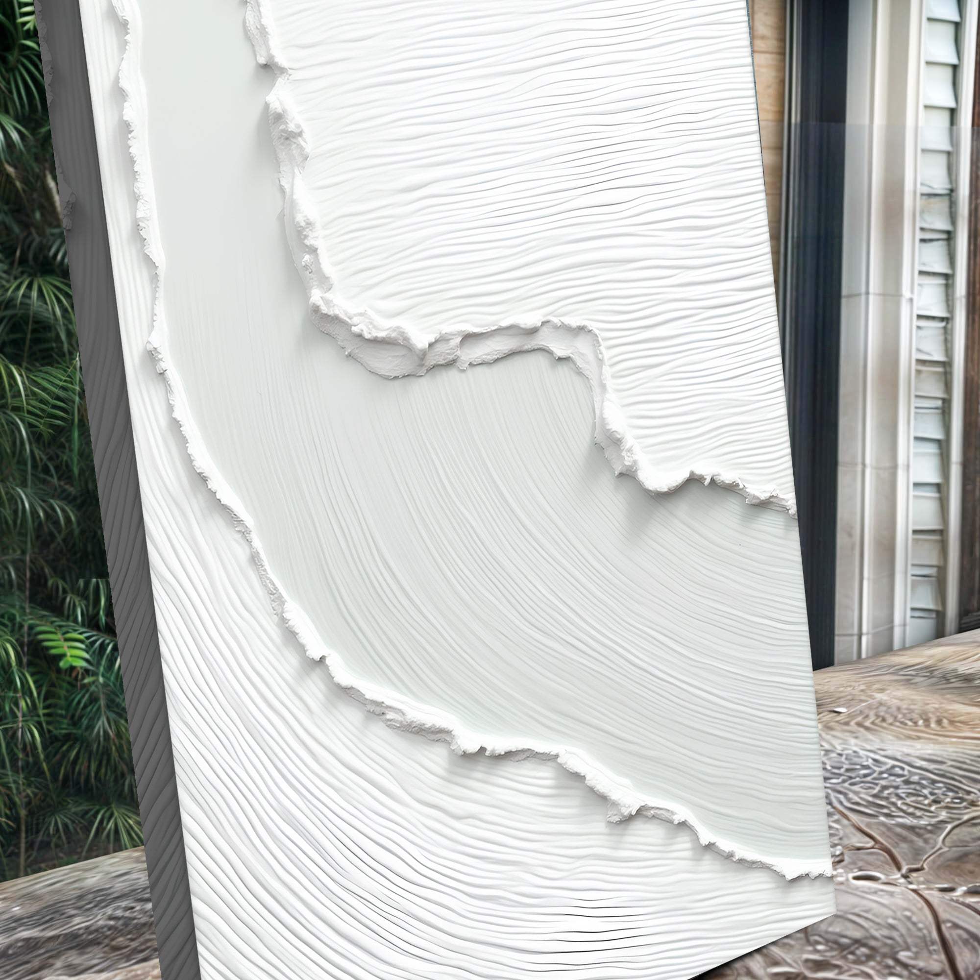 Abstract Minimalist Wave Wall Art - Tailored Canvases - Flyclothing LLC