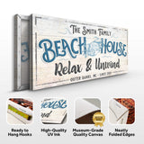 Beach House Sign IV - Tailored Canvases - Flyclothing LLC