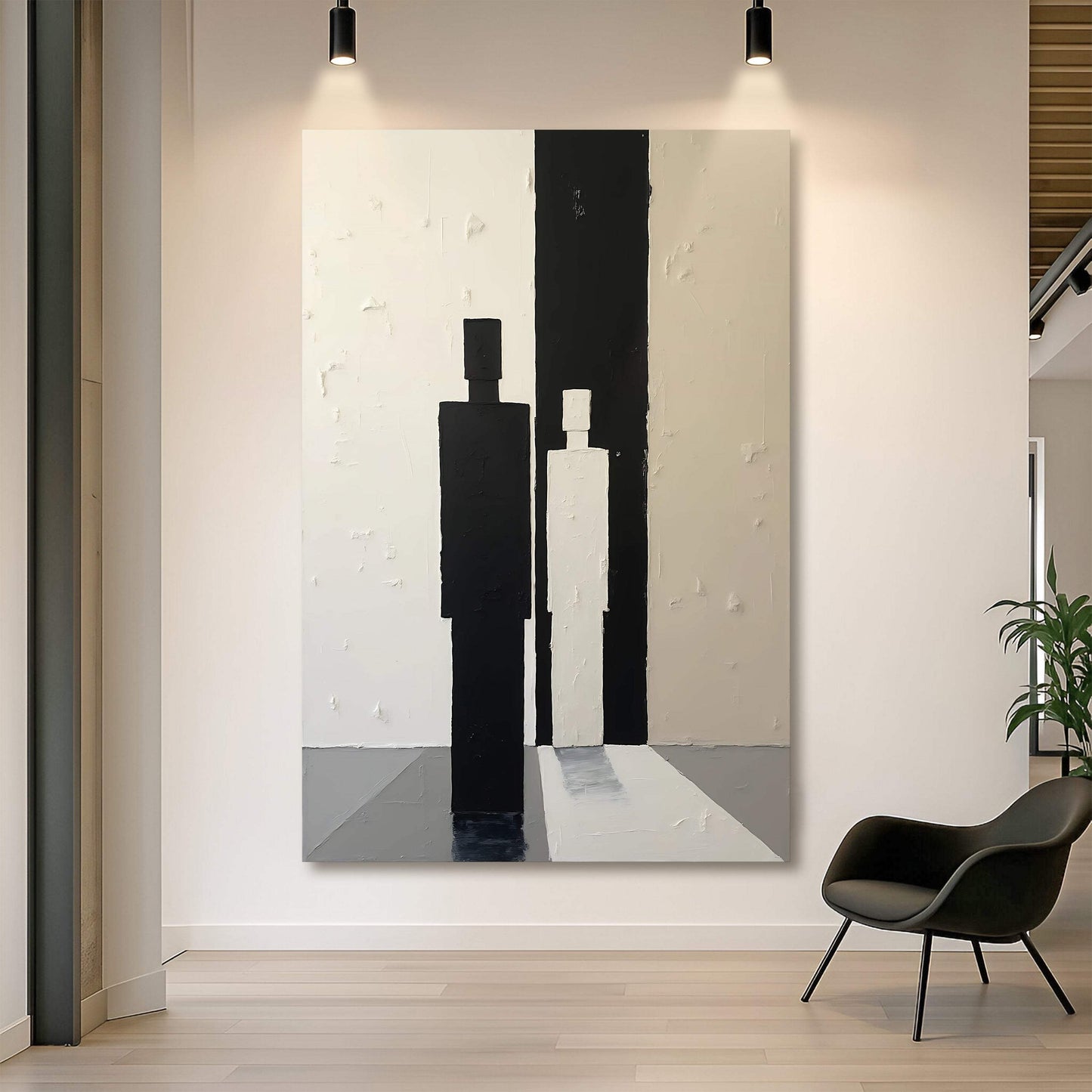 Contemporary Minimalist Abstract Wall Art - Tailored Canvases - Flyclothing LLC