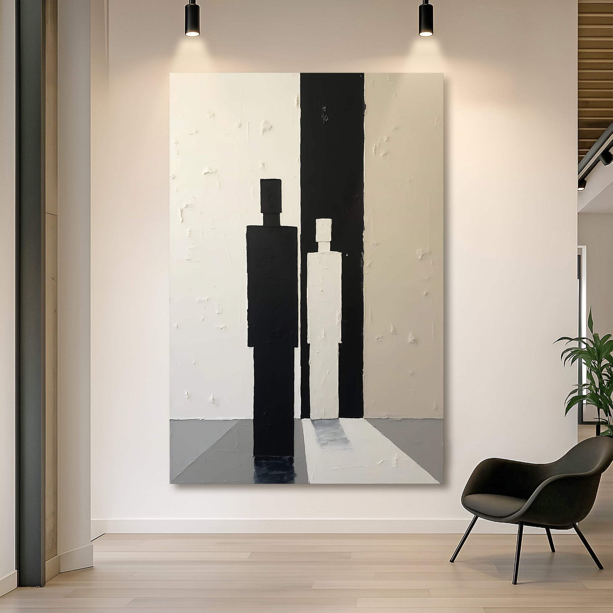 Contemporary Minimalist Abstract Wall Art - Tailored Canvases - Flyclothing LLC