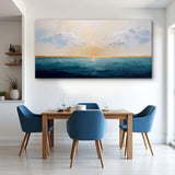 Waterscape Abstract Wall Art VI - Tailored Canvases - Flyclothing LLC