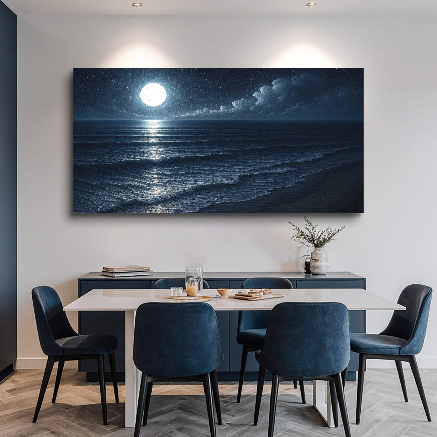 Beach Shoreline Coastal Wall Art - Tailored Canvases - Flyclothing LLC