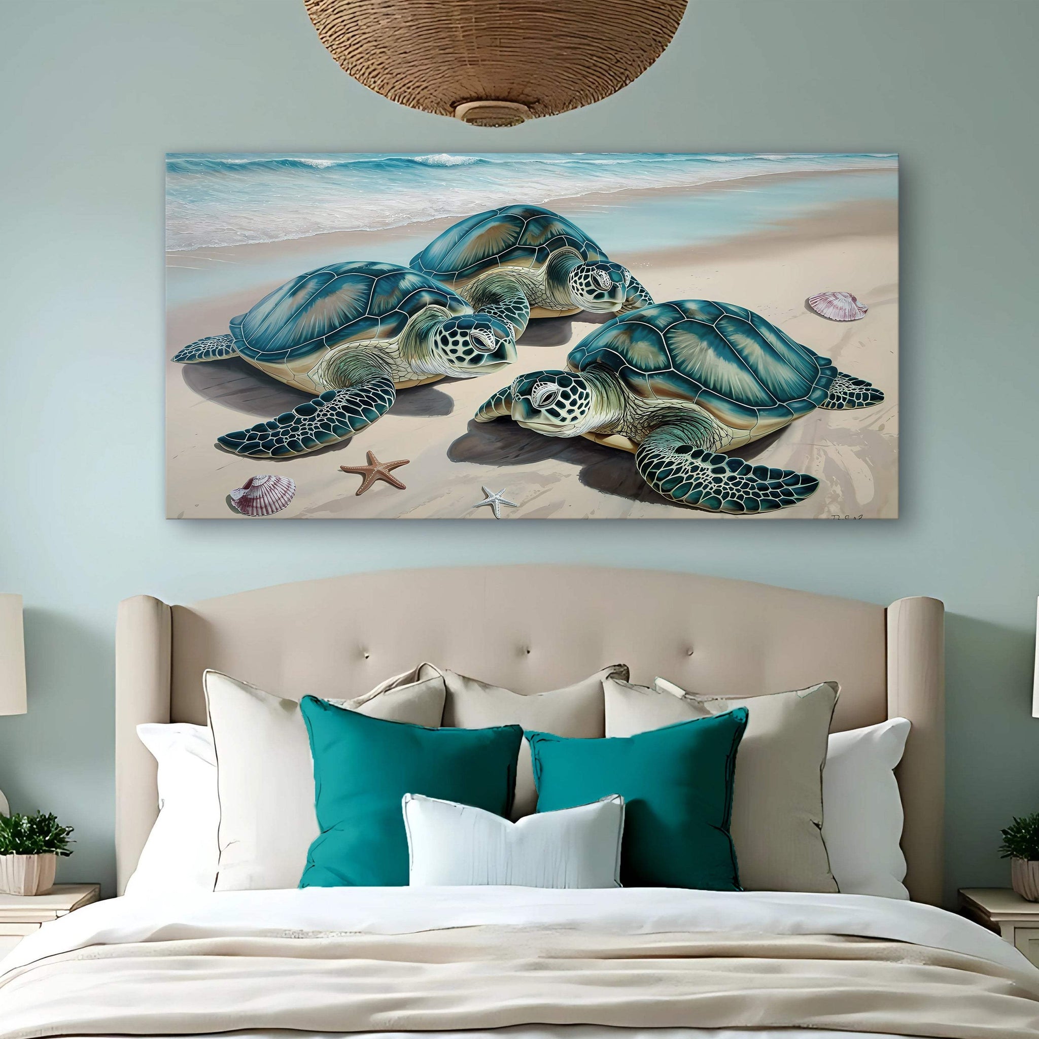 3D Coastal Wall Art III - Tailored Canvases - Flyclothing LLC