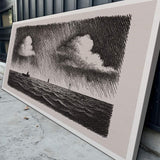 Jesus Walking On Water Faith Wall Art III - Tailored Canvases - Flyclothing LLC