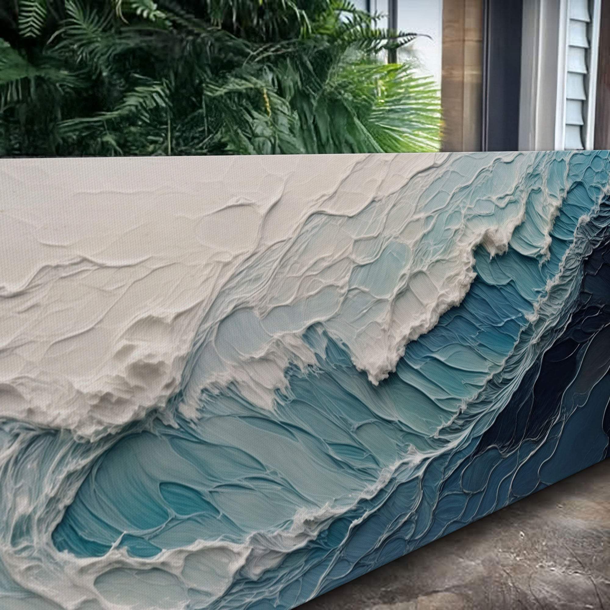 Ocean's Embrace Seascape Wall Art - Tailored Canvases - Flyclothing LLC
