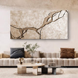 Muddy Abstract Wall Art - Tailored Canvases - Flyclothing LLC