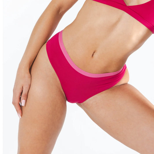 The Begonia | Hot Pink Tonal Cheeky Underwear - Shinesty - Flyclothing LLC