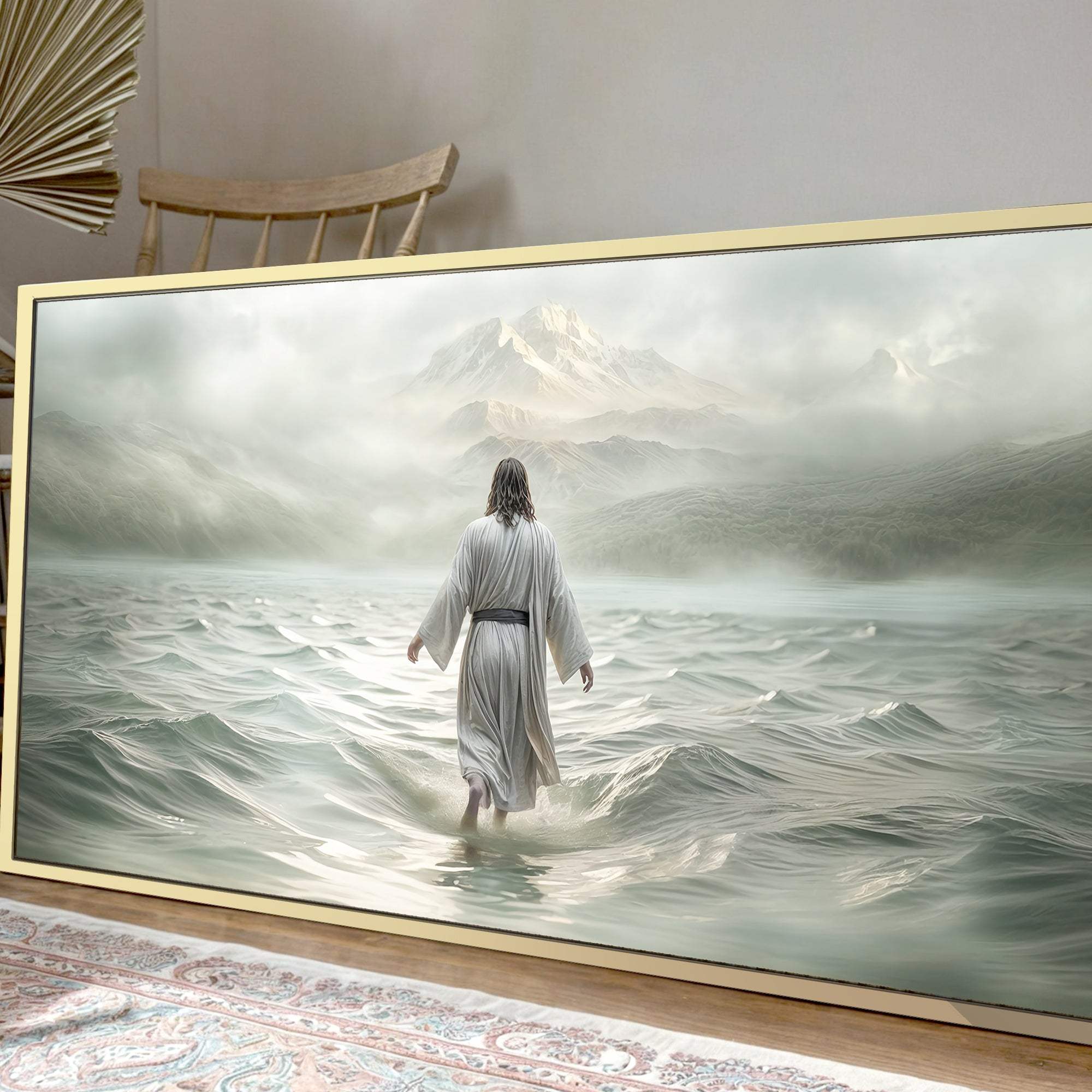 Walking on Water - Faith Wall Art VIII - Tailored Canvases - Flyclothing LLC