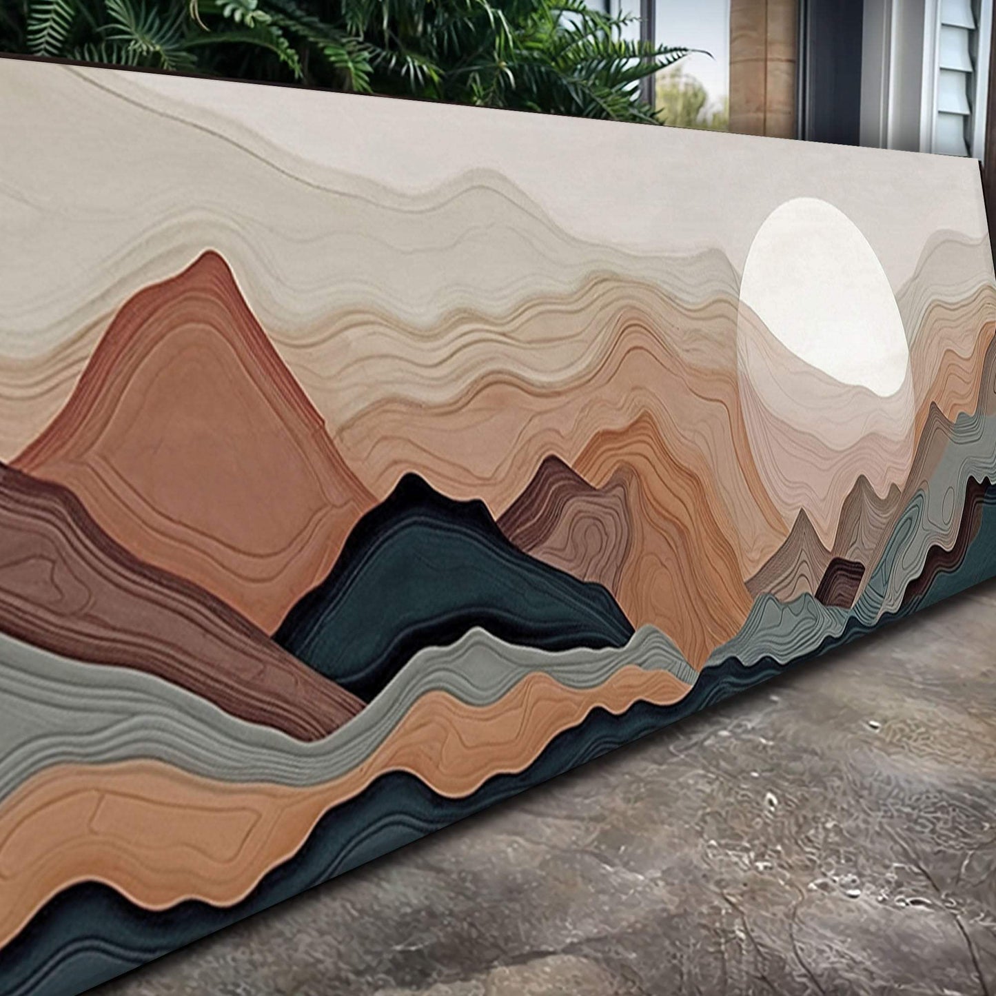 Abstract Mountains Landscape Wall Art - Tailored Canvases - Flyclothing LLC
