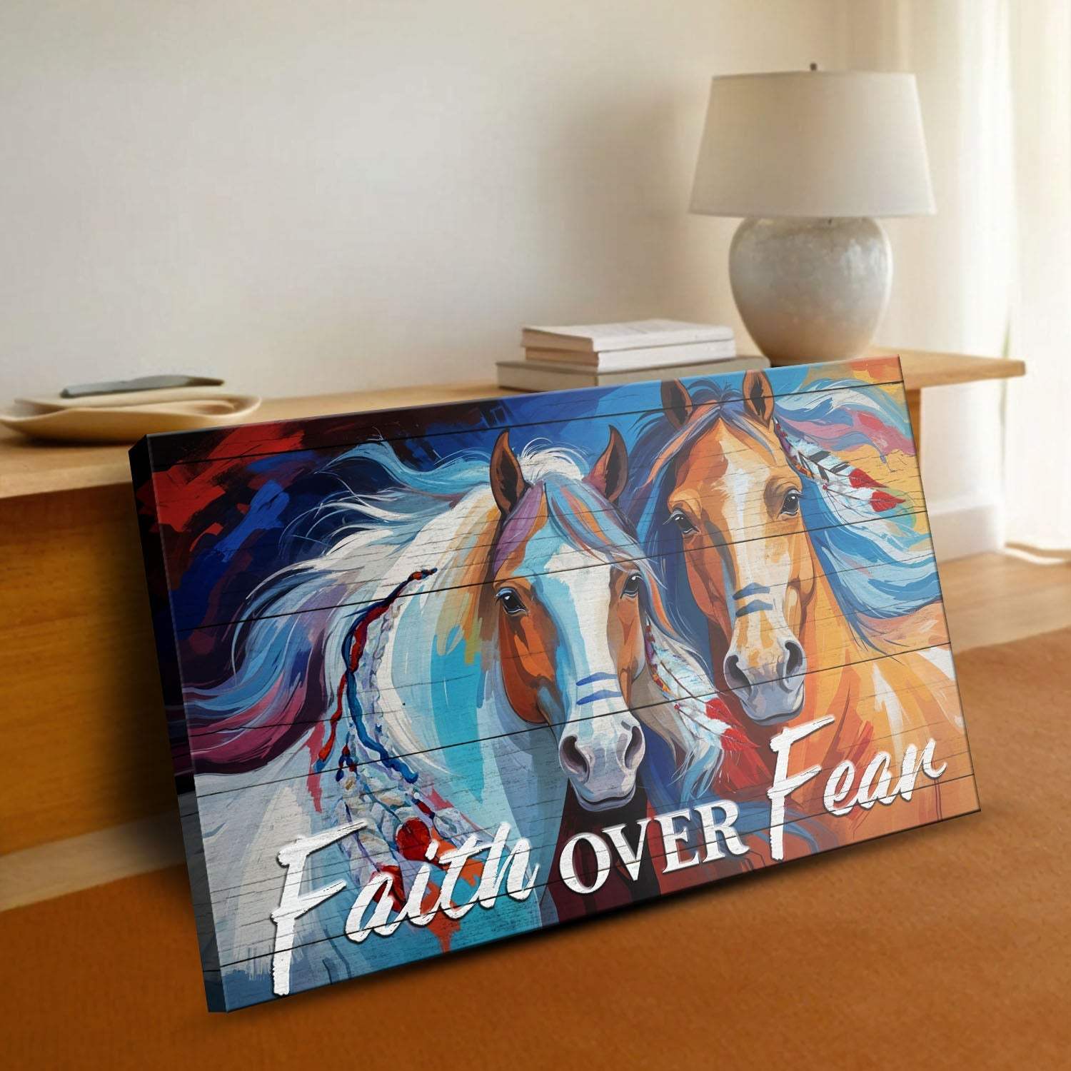 Faith Over Fear Faith Sign IV - Tailored Canvases - Flyclothing LLC