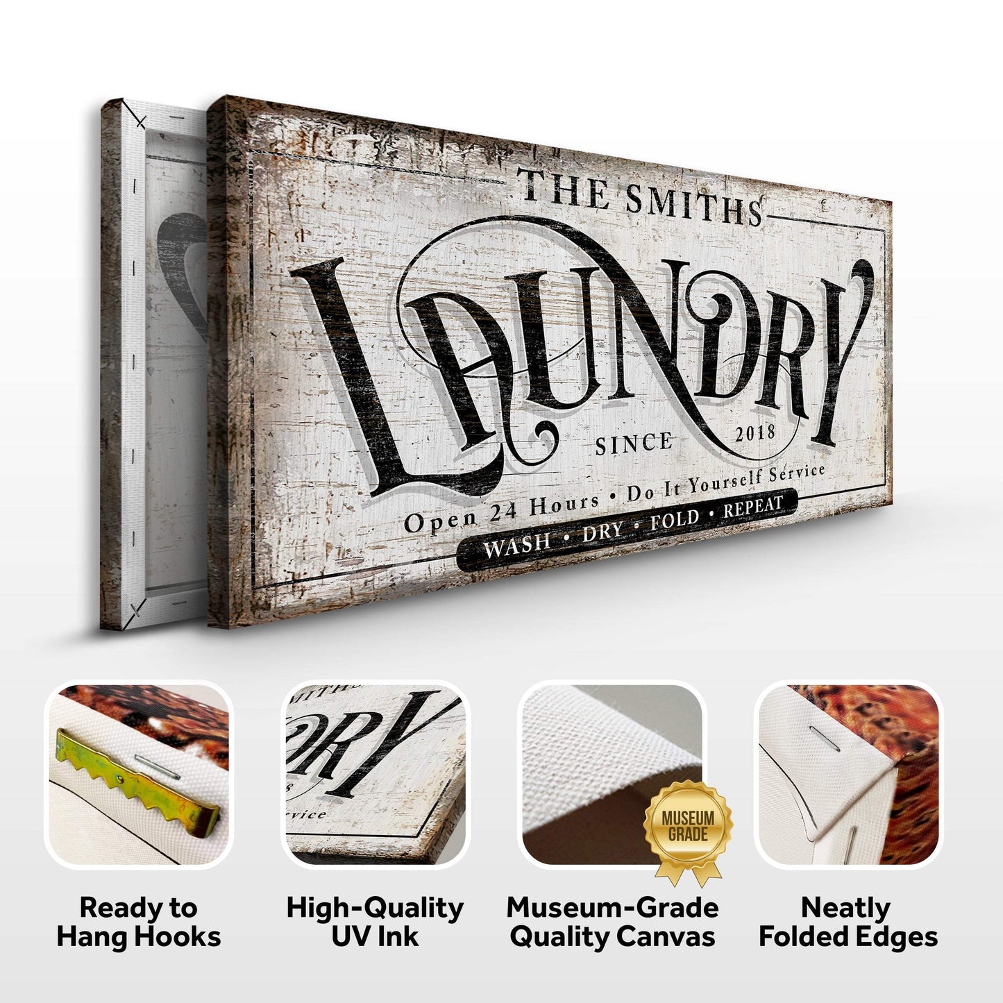 Laundry Room Sign VIII - Tailored Canvases - Flyclothing LLC