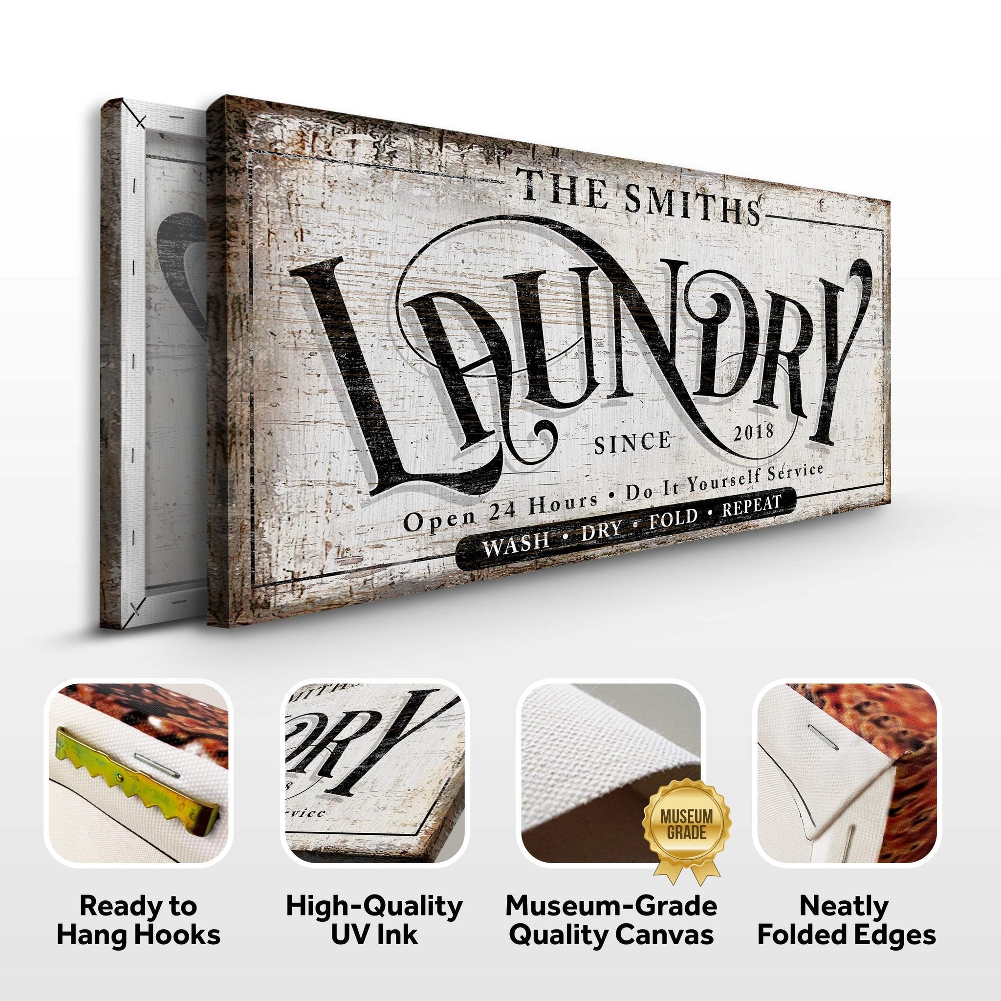 Laundry Room Sign VIII - Tailored Canvases - Flyclothing LLC