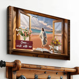 I Will Walk By Faith Faith Sign - Tailored Canvases - Flyclothing LLC